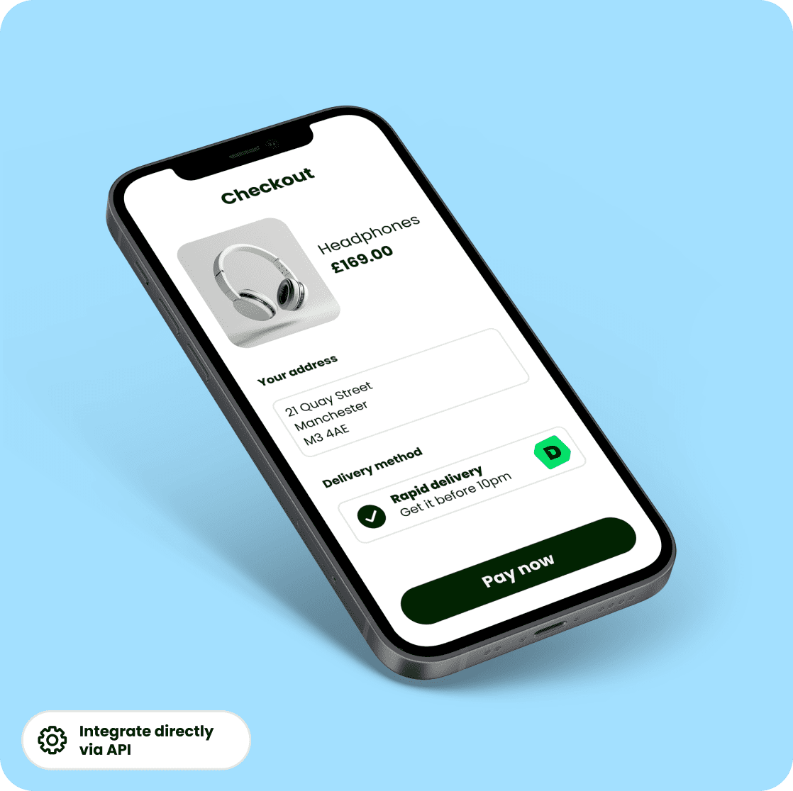 Integrate with Deliveryapp